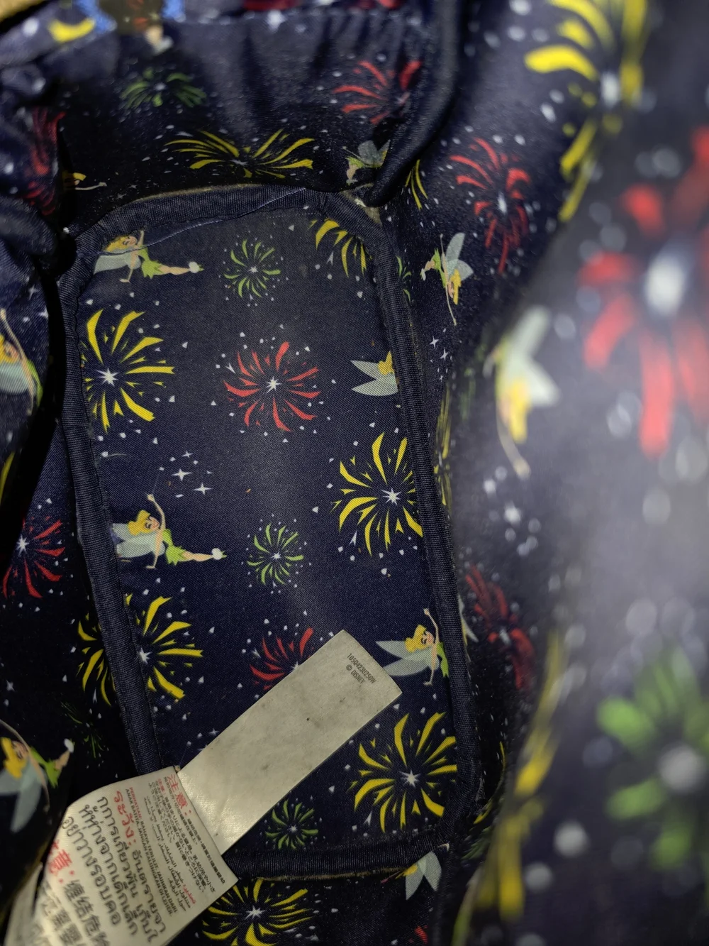 Loungefly Disney Parks Cinderella Castle Fireworks Mini Backpack
